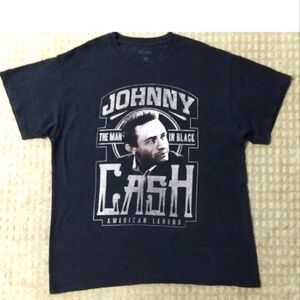 Johnny Cash The Man in Black Band Tee Shirt
